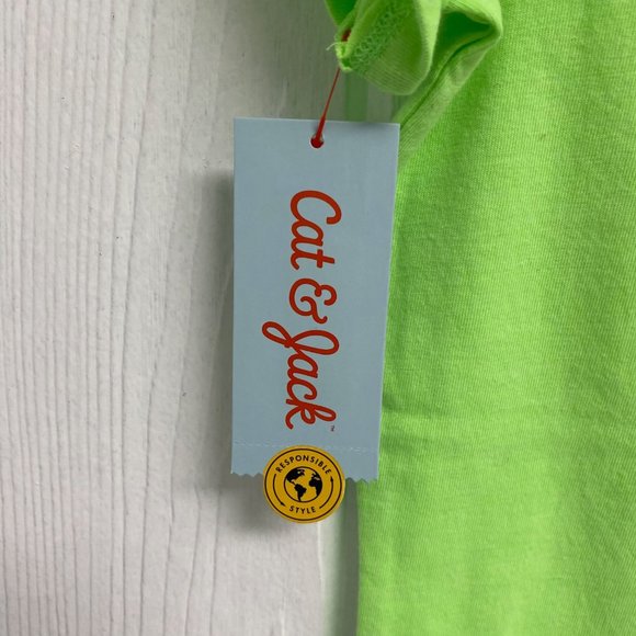 Cat & Jack girls t-shirt green size XL (14-16) - Picture 7 of 7